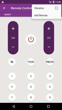 Bush TV Remote Control screenshot 6