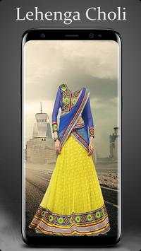 Lehenga Choli Photo Suit Editor 3 تصوير الشاشة