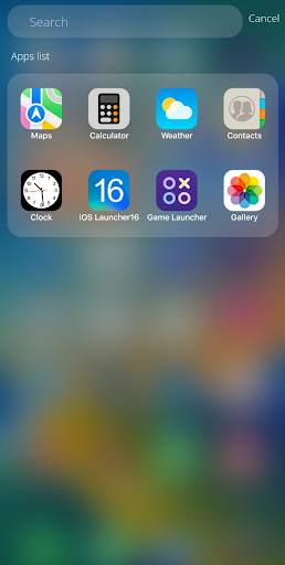 Launcher iOS 16 screenshot 3