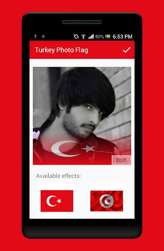 Turkey Photo Flag Editor screenshot 3