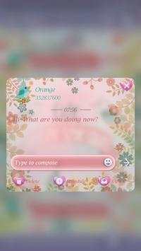 GO SMS SONG OF SPRING THEME screenshot 3