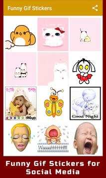 Funny Gif Stickers screenshot 5