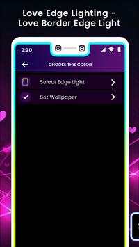 Love Edge Lighting - Love Border Edge Light screenshot 3