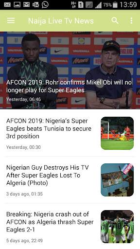 Naija Live Tv News screenshot 5
