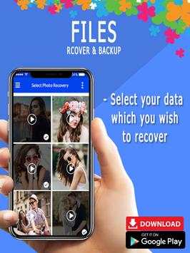 Recover all deleted photos; Files, pictures screenshot 3