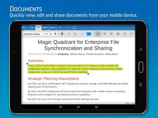 Smart Office for BlackBerry screenshot 11