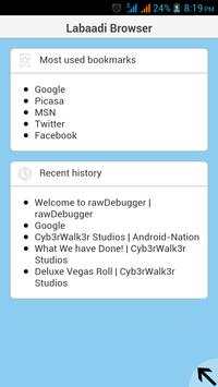 Labaadi Browser: Fast & Secure screenshot 5