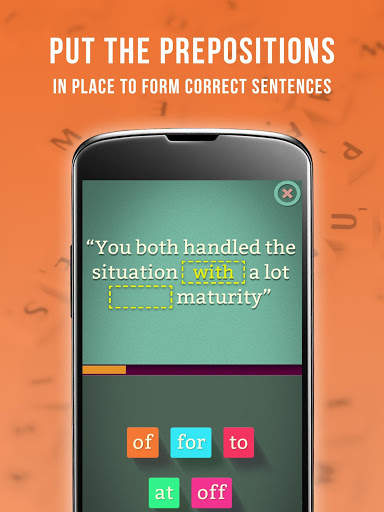 Learn English - Preposition Master screenshot 1