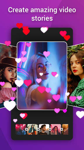 Love Effect Particle.ly Video Status Maker screenshot 1