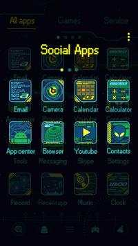Geek GO Launcher Theme screenshot 3
