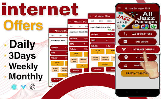 Jazz Internet Packages 2023 screenshot 2