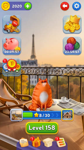 🔥Kitty Scramble: Wordstapel screenshot 6