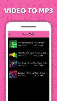 Mpeg4 video converter-Video audio converter screenshot 1