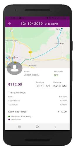 oXoRide User App 6 تصوير الشاشة