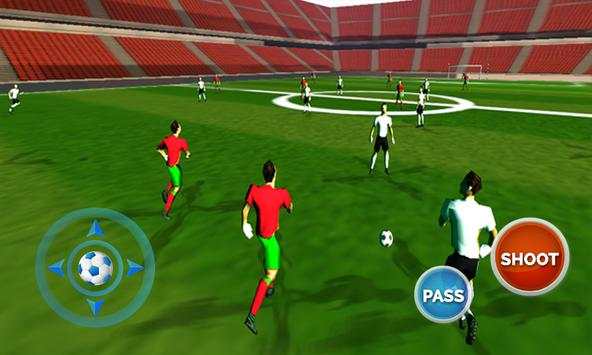 Bermain Nyata Sepak bola Sepak screenshot 8
