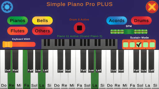 Simple Piano Pro PLUS screenshot 1