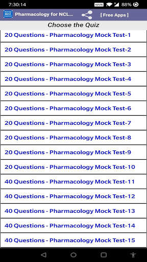 Pharmacology for NCLEX Nursing screenshot 1