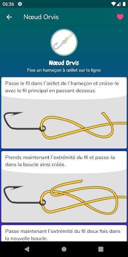 Fishing Knots - Nœuds de pêche screenshot 2