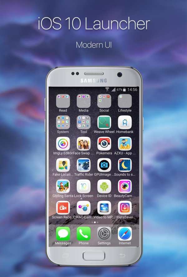 Launcher 10 for OS скриншот 2