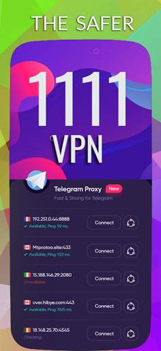 1111VPN - Fastest & Unlimited VPN Internet screenshot 2