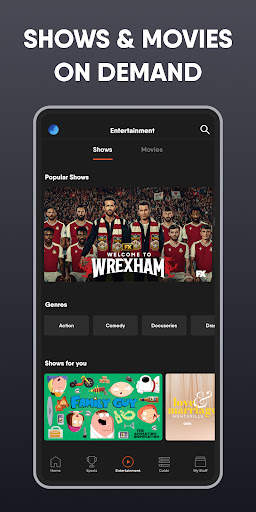 Fubo: Watch Live TV & Sports 6 تصوير الشاشة
