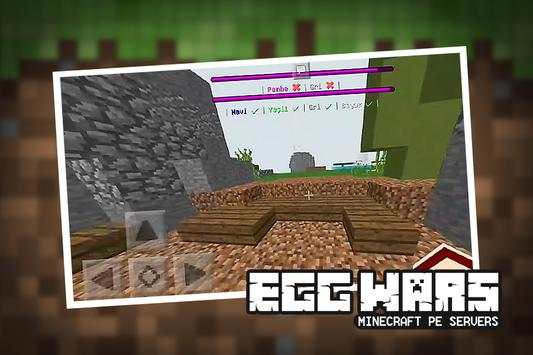 Egg Wars Servers for Minecraft PE screenshot 1