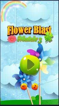 Flower Blast Match-3 Game screenshot 1