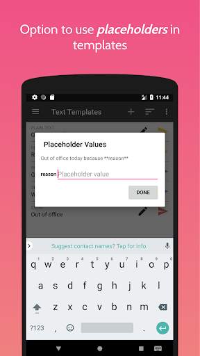 Text Templates - Templates and Message Scheduler скриншот 3