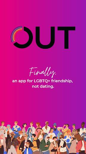 Out: the LGBTQ  social app screenshot 1