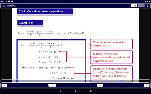 Algebra 2 Pure Math screenshot 24