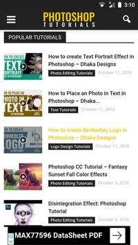 Photoshop Tutorials 2 تصوير الشاشة