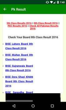 PK Board Result 2017 screenshot 6