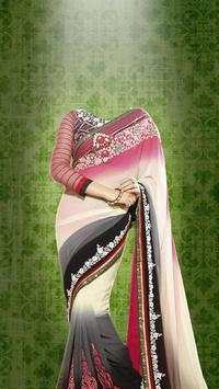 Woman Saree Photo Montage screenshot 4