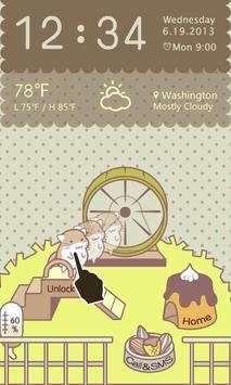Hamster GO Locker Theme screenshot 2