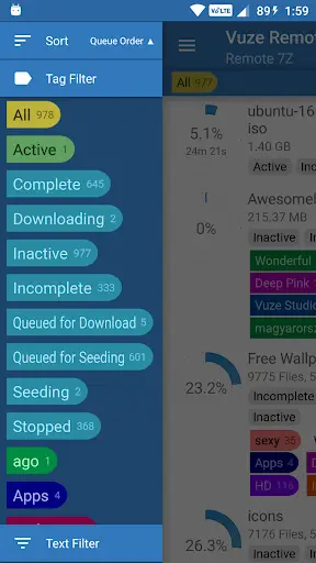 Vuze Remote screenshot 3