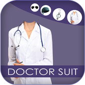 Doctor Suit Photo Editor أيقونة