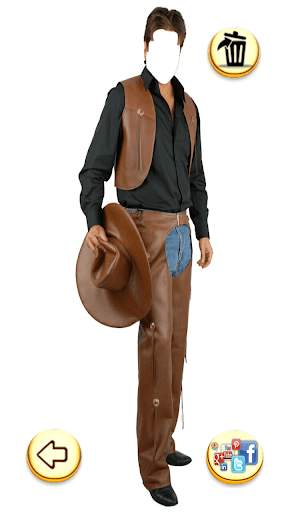 Cowboy Dress Selfie Photo Edit screenshot 7
