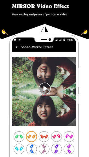 Video Mirror Effect Editor screenshot 3