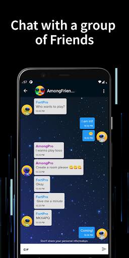 AmongFriends - Friends for Among Us Chat screenshot 3