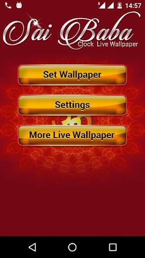 Sai Baba Clock Live Wallpaper screenshot 5