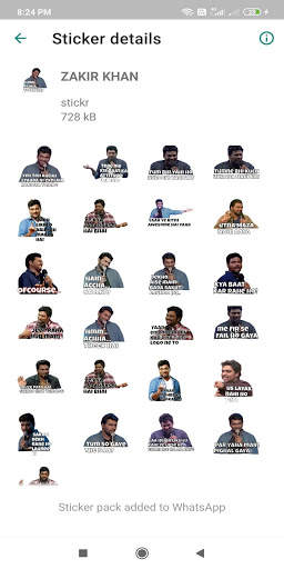 STICKR: All in one Hindi WA Stickers screenshot 5