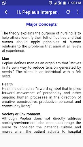Nursing Theories screenshot 2