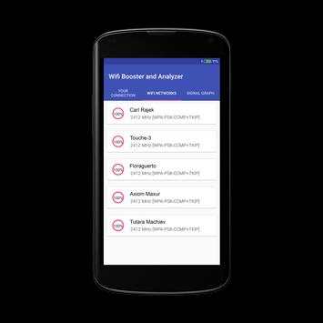 Wifi Booster Analyzer 2017 screenshot 3