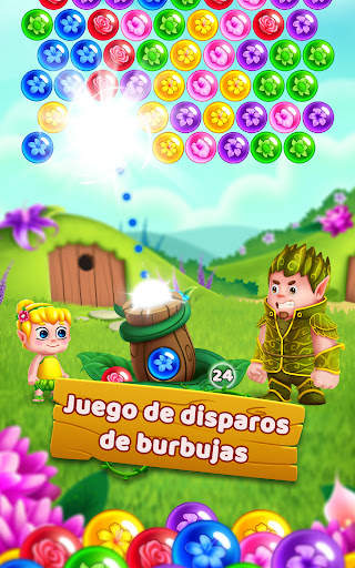 Flower Games - Bubble Pop screenshot 8