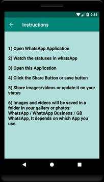 Status saver for whatsapp - Save-download status screenshot 2