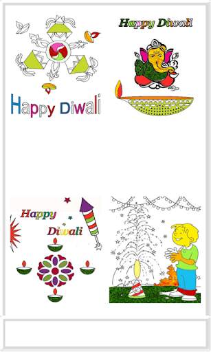 Diwali Colouring - Greeting cards screenshot 3