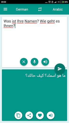 Arabic-German Translator screenshot 1