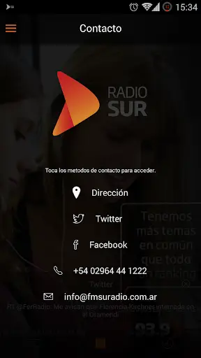 FM SUR 93.9 screenshot 3