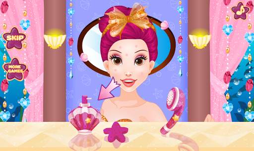 Mermaid Princess Dress Up - Spa, Makeup Salon Game screenshot 1