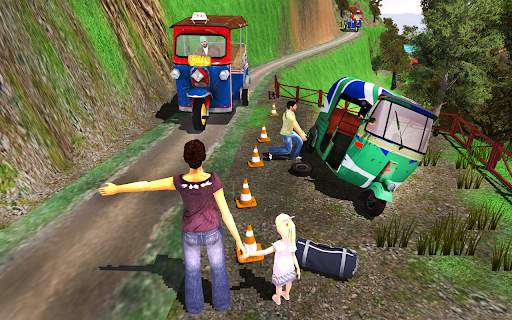 Auto Rickshaw Driving Game screenshot 3